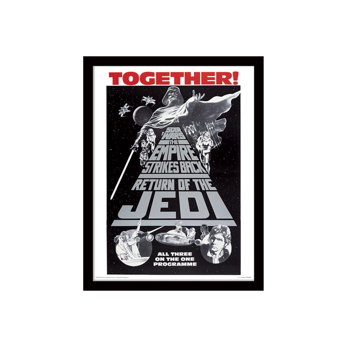 Star Wars (Trilogy Together) Framed Print – image 1