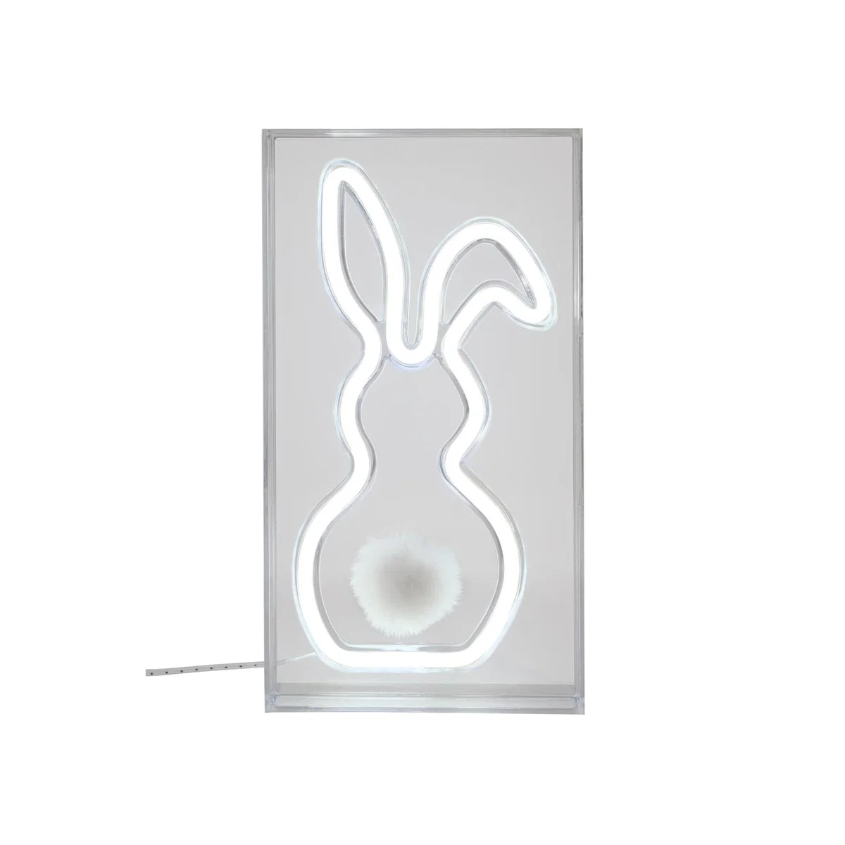 Neon Bunny Light - White