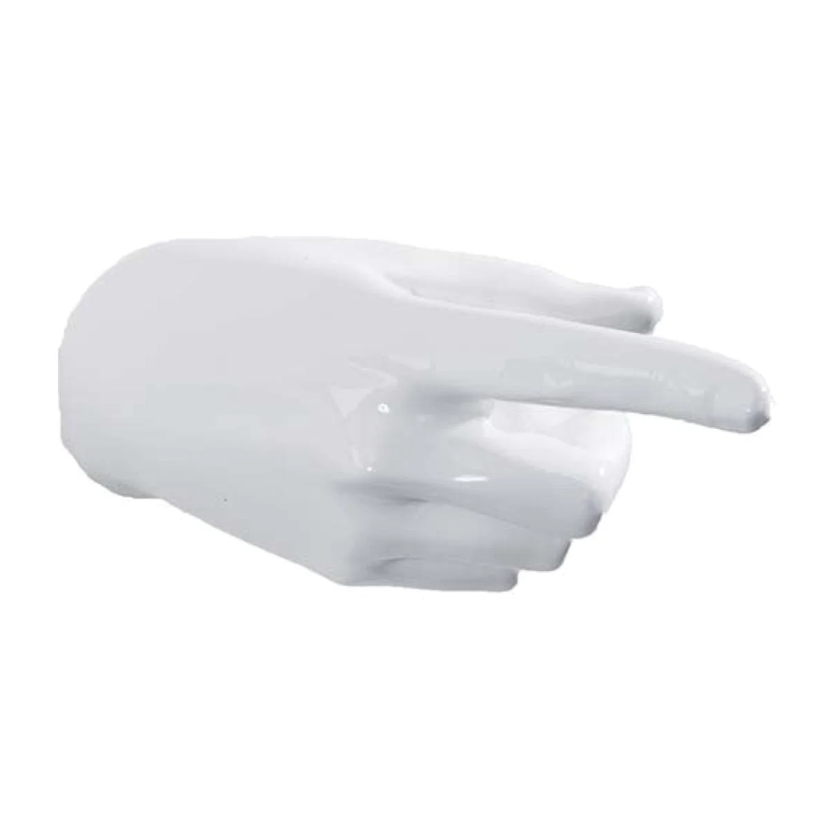 Pointing Hand Wall Art & Coat Hook - Hot Pink – image 1