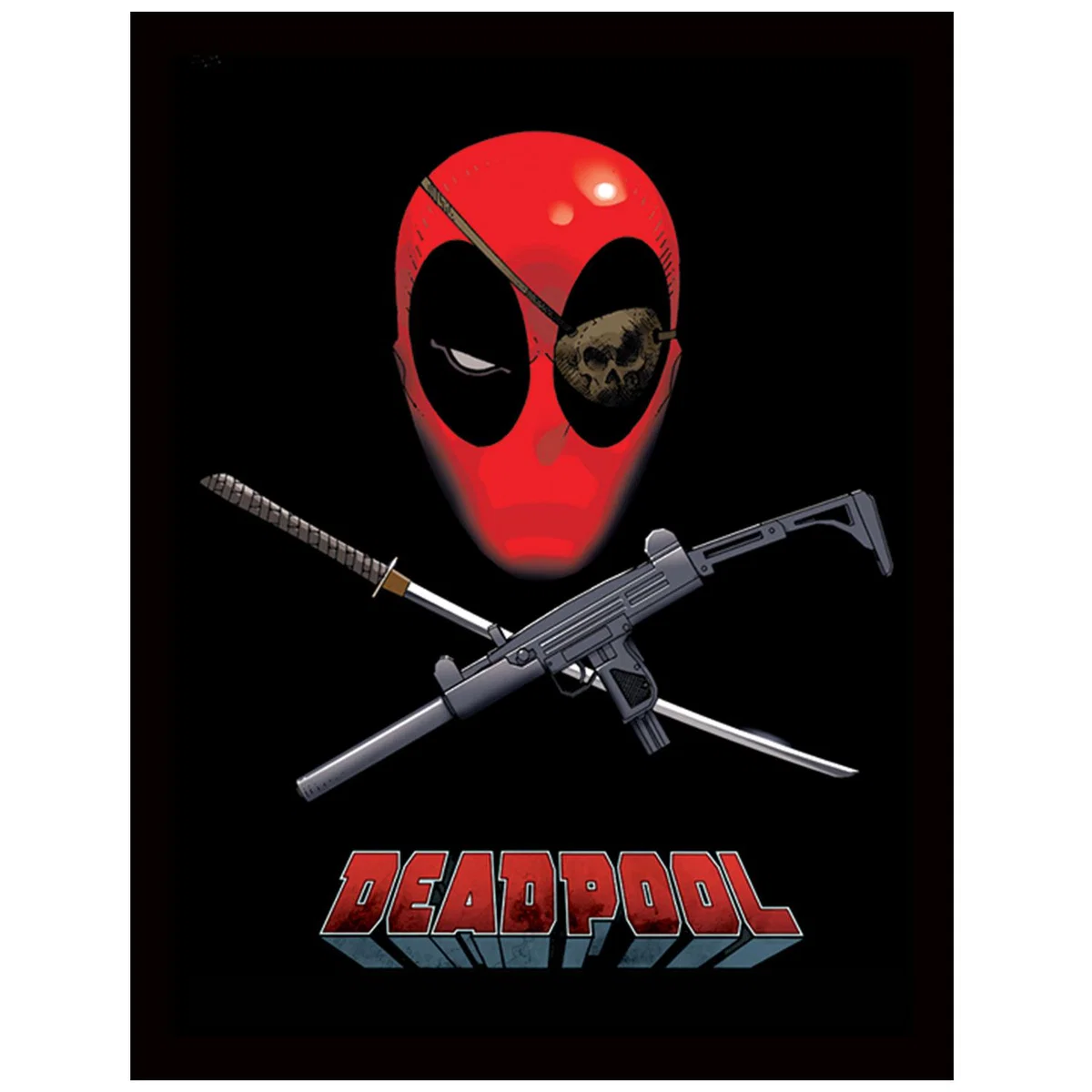 Deadpool (Eye Patch) Framed Print – image 2