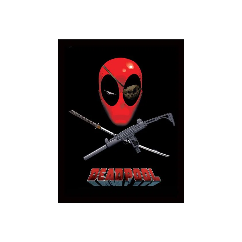 Deadpool (Eye Patch) Framed Print – image 1