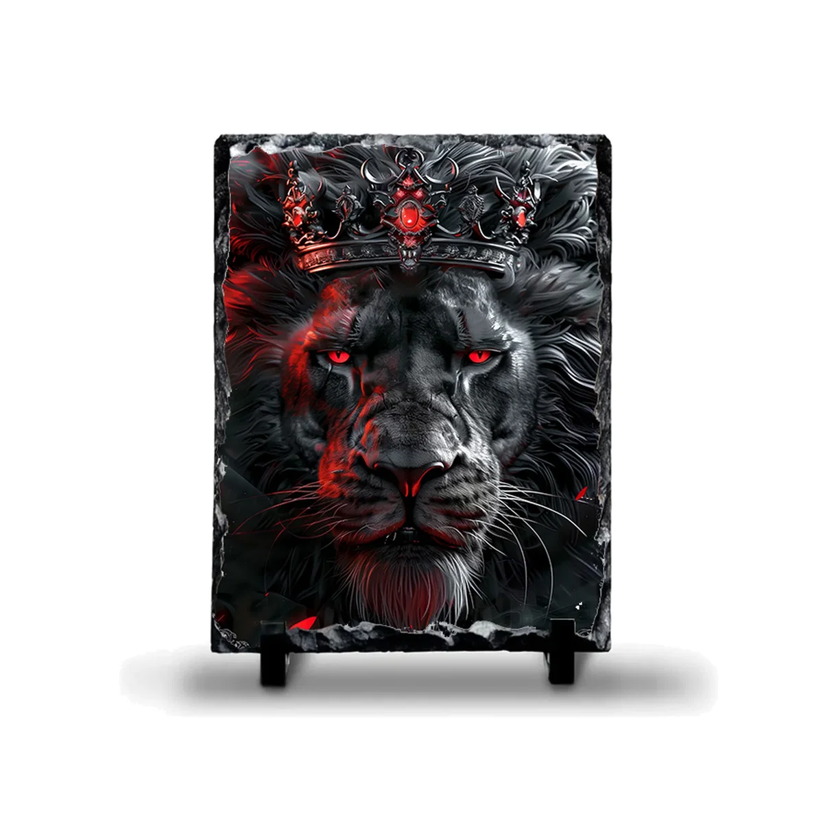 Lion Crown Photo Rock Slate - Slate