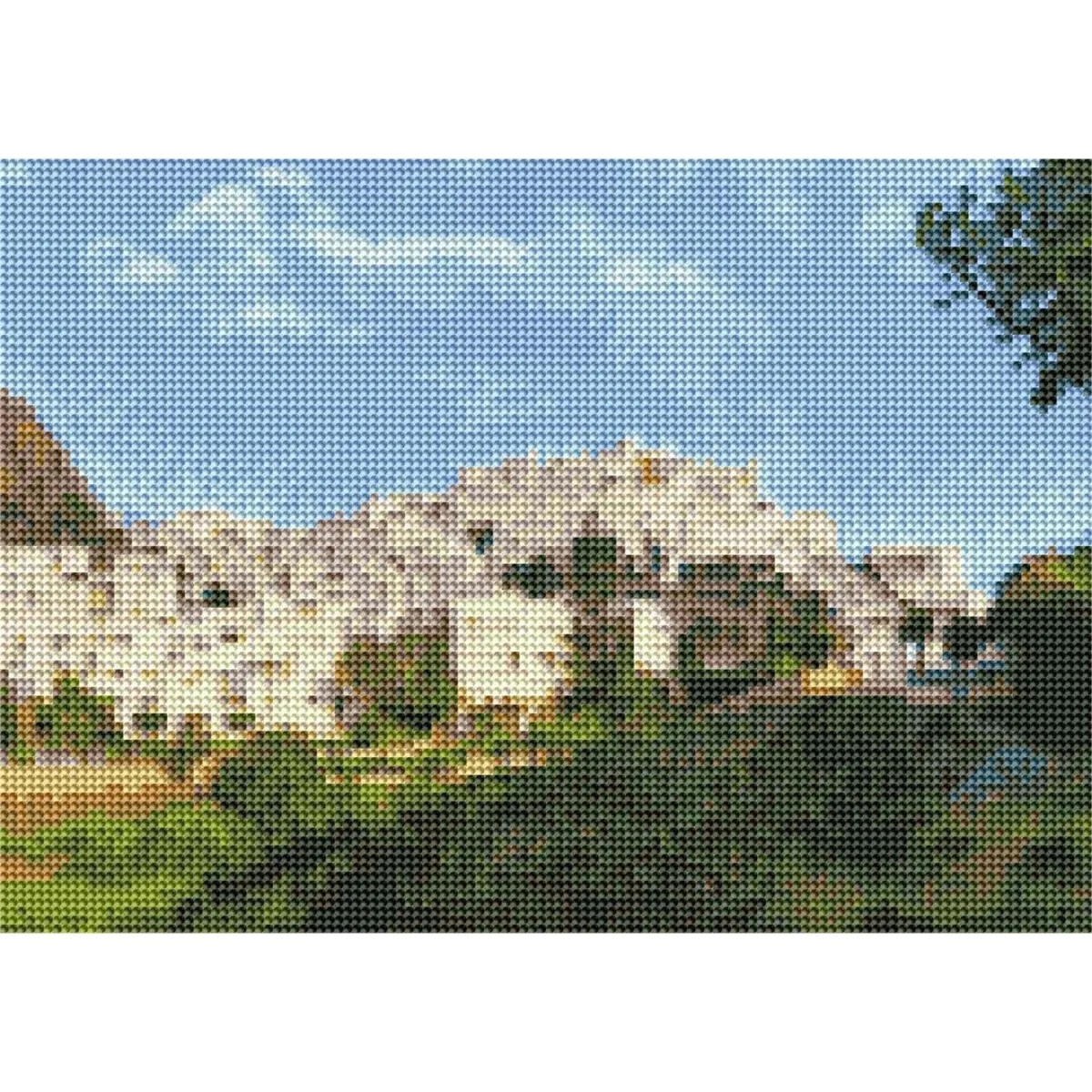 Spanish Pueblo Diamond Art Painting Kit - Multi – image 6