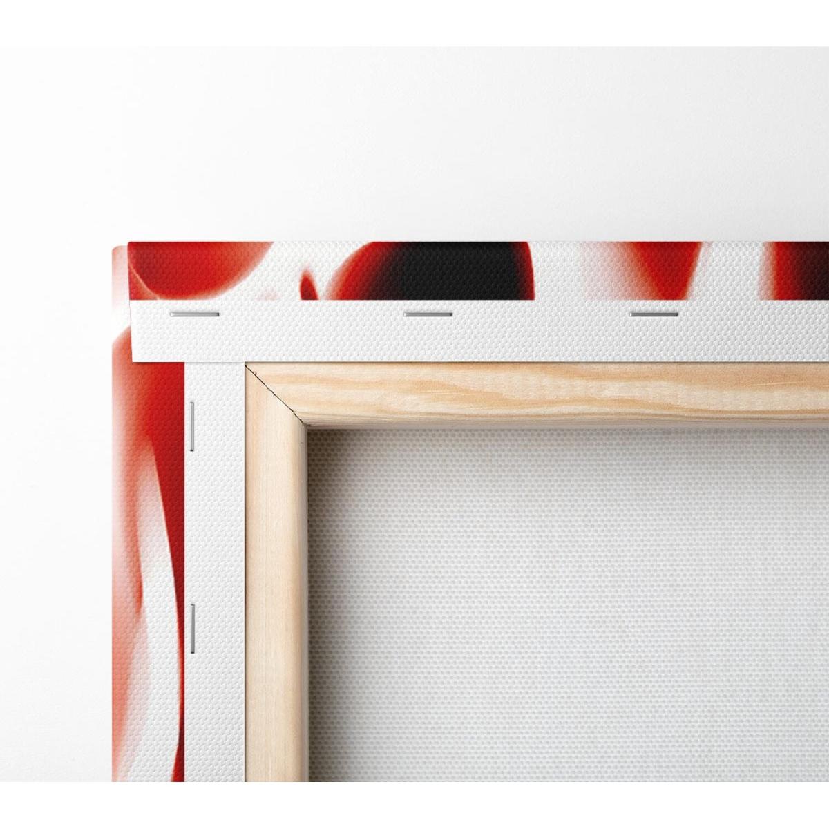Red Raspberry Ripple Canvas Print Wall Art - Yellow / 50.8cm – image 3