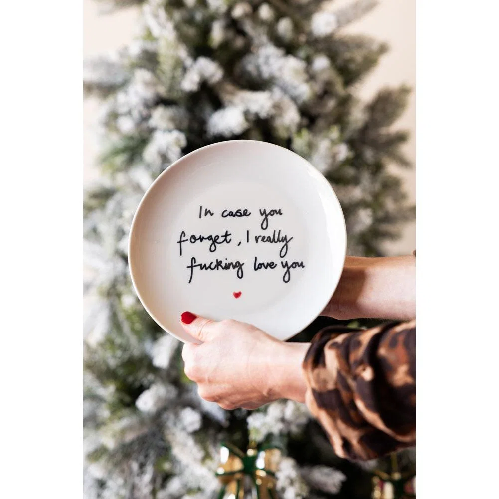 Fucking Love You Decorative Wall Plate – image 3