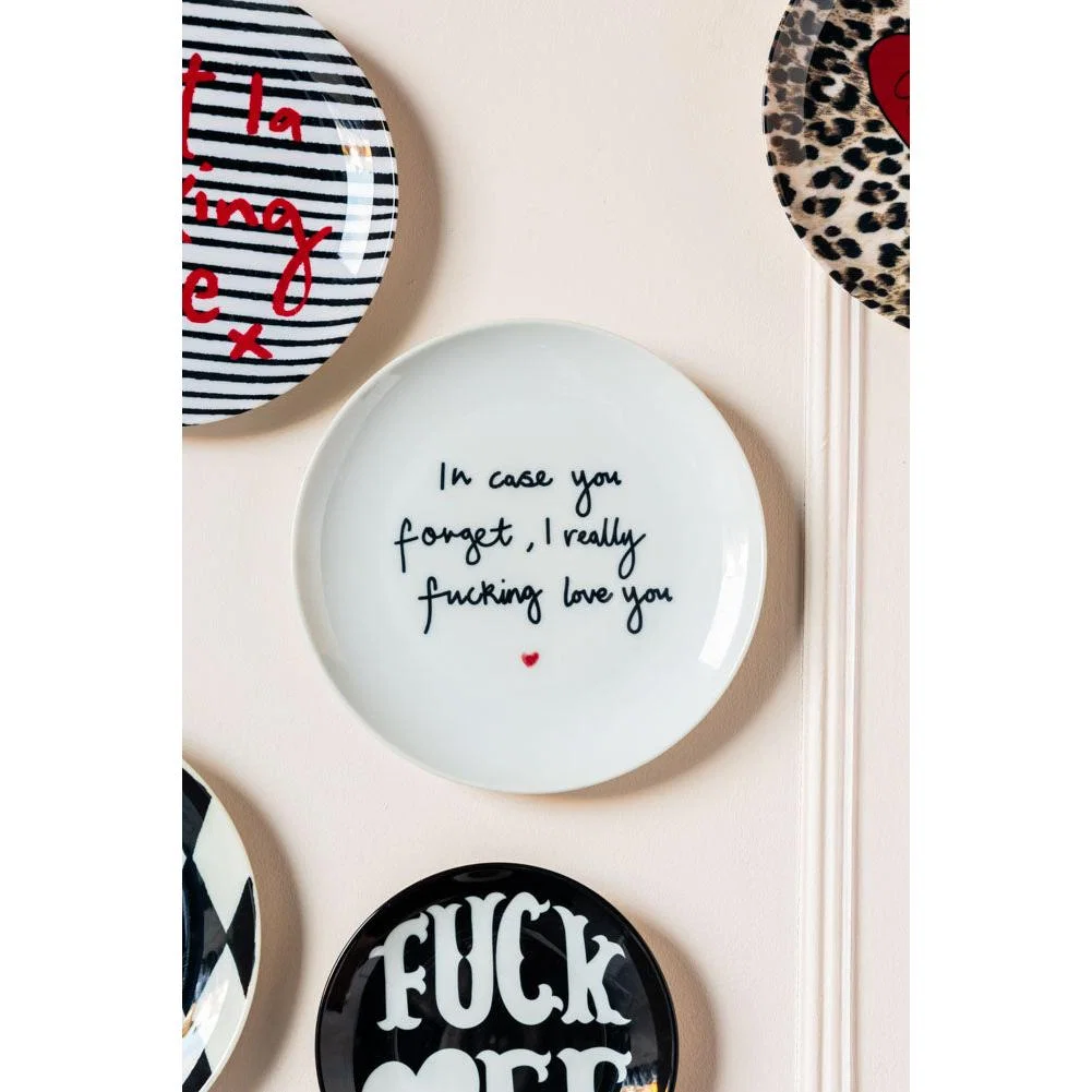 Fucking Love You Decorative Wall Plate – image 4