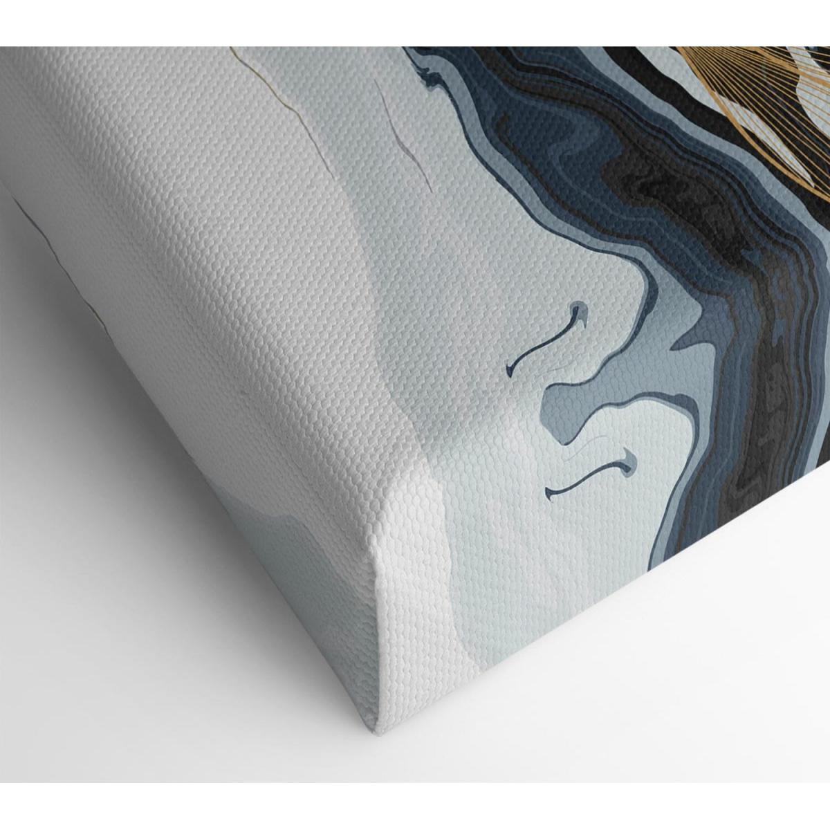 Abstract Layers Of Rock - Yellow / Double XL 40 x 56 Inches – image 2