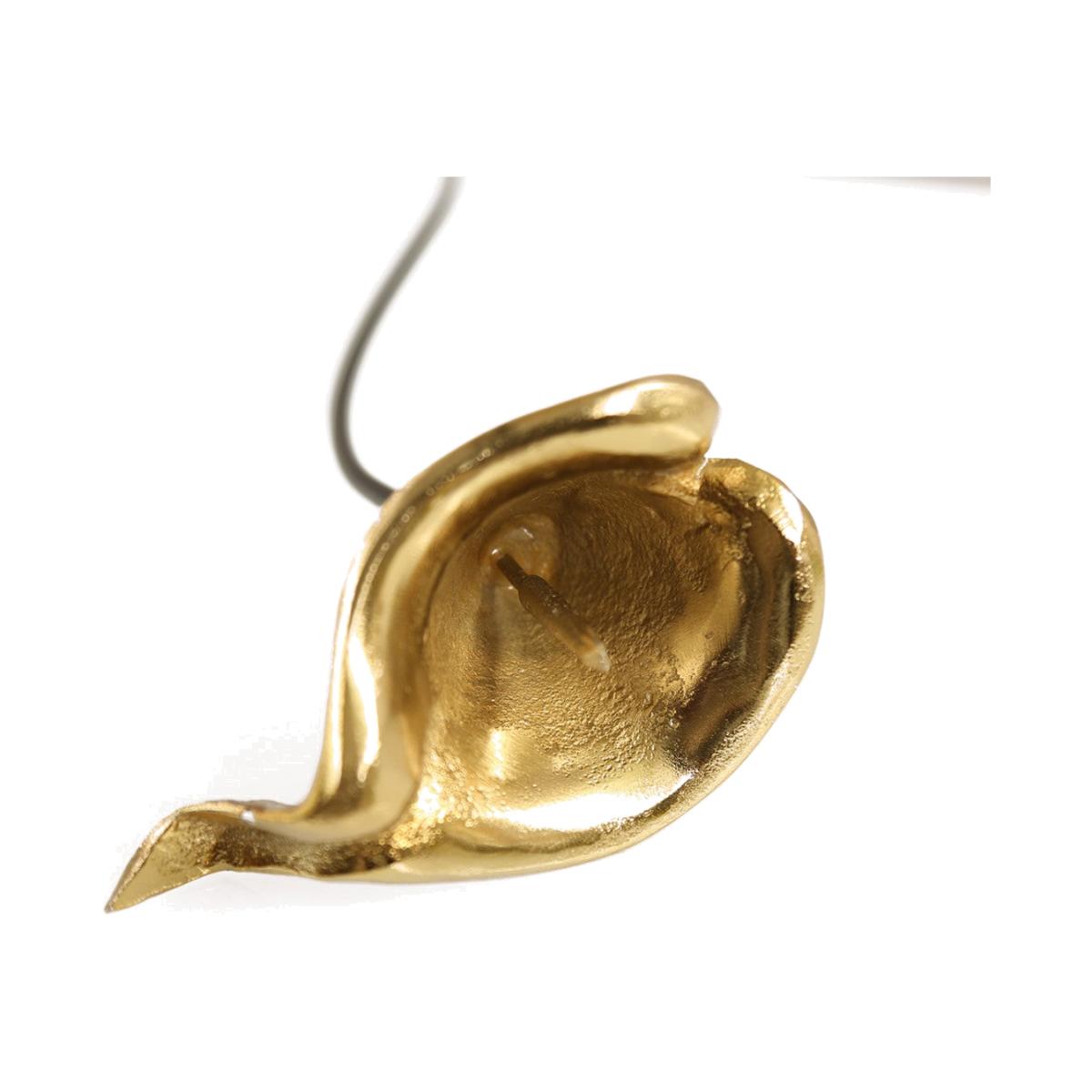 Deco Home 48cm Gold Metal Cala Lily / Gold – image 1