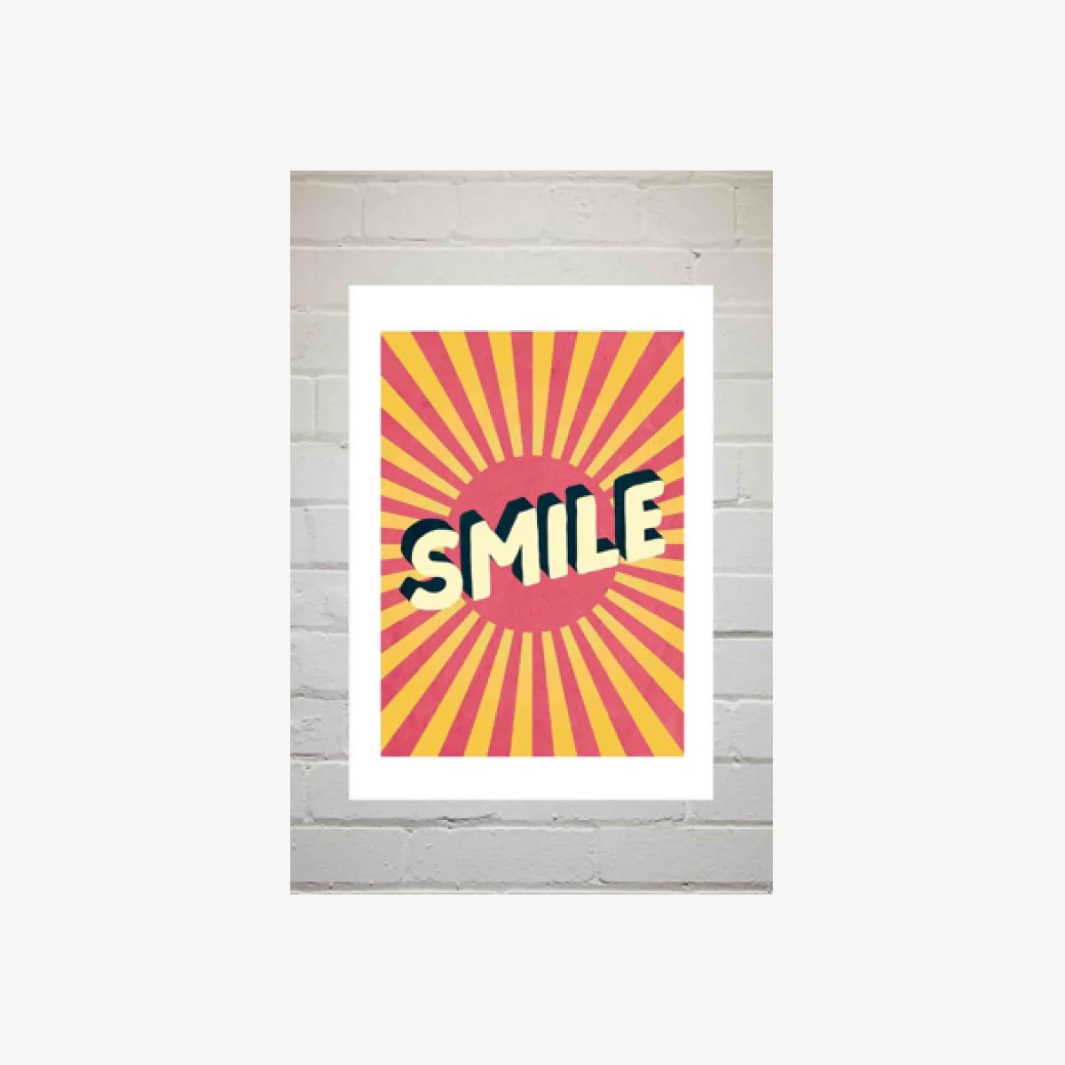 Scribbler Smile Wall Art Print - Assorted 1 at Urban Outfitters