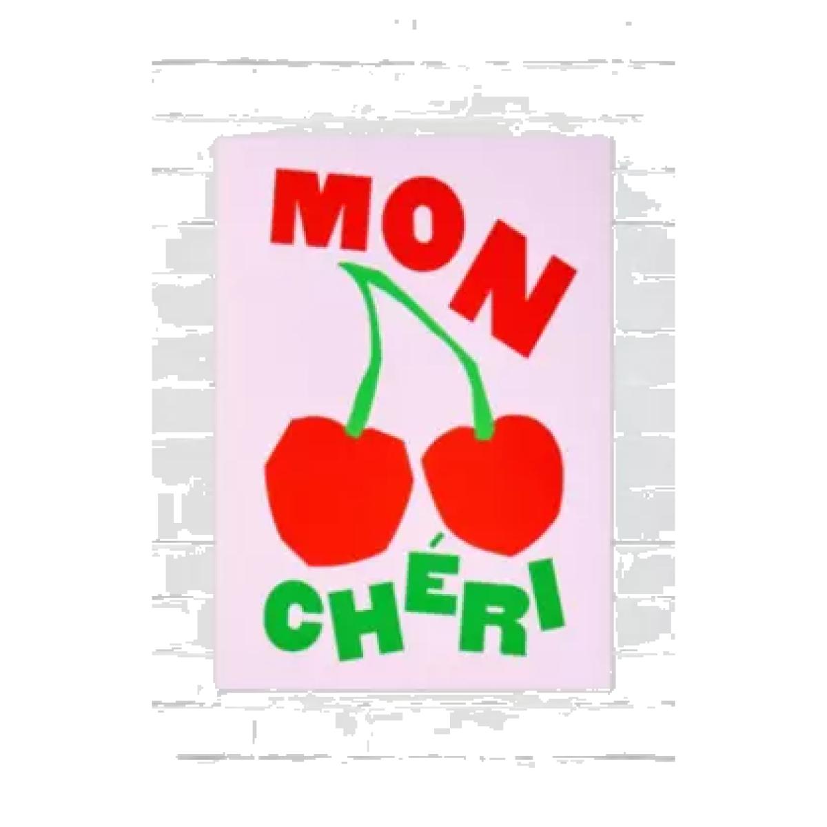 Lune Club Mon Cheri 30x40 Wall Art Print at Urban Outfitters – image 1