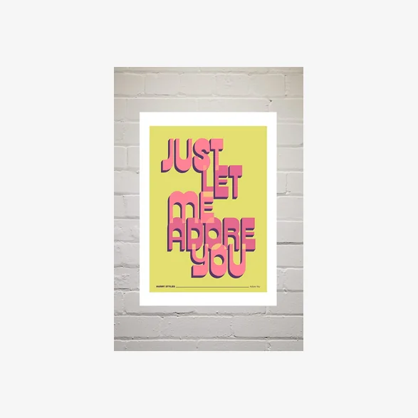 Adore You Wall Art Print - Assorted 1 at Urban Outfitters