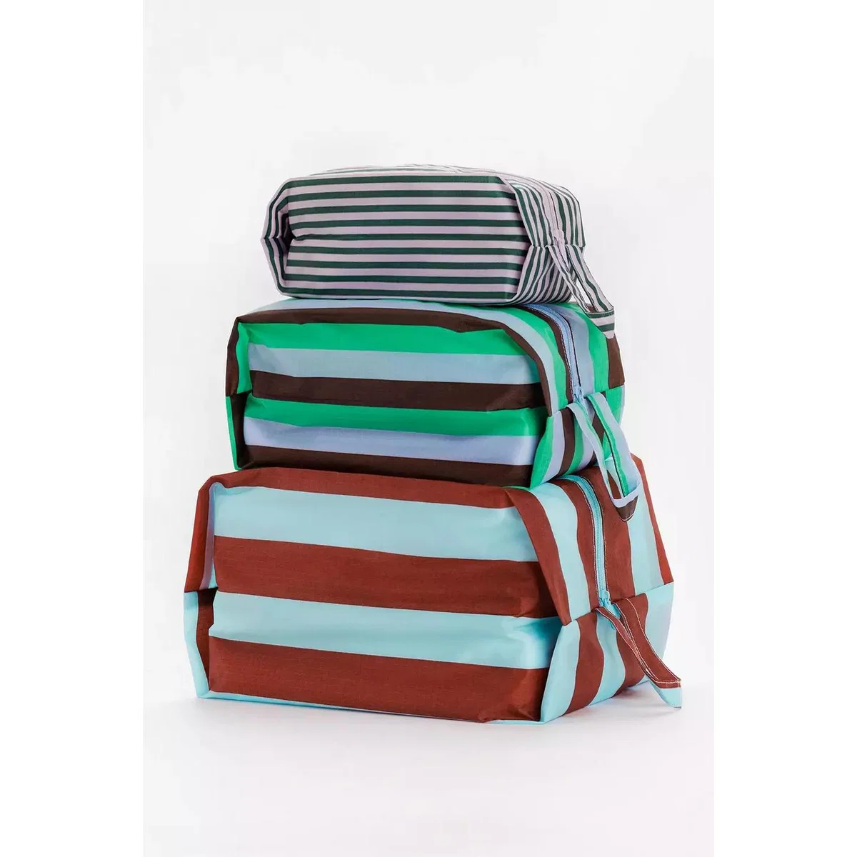 BAGGU 3D Vacation Stripe Mix Zip-Up Set ALL at Urban Outfitters – image 2