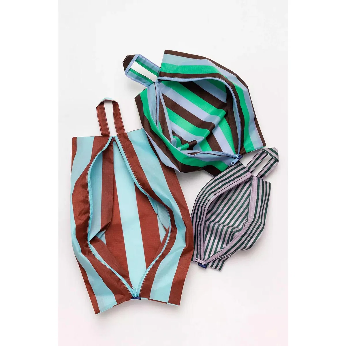 BAGGU 3D Vacation Stripe Mix Zip-Up Set ALL at Urban Outfitters – image 4
