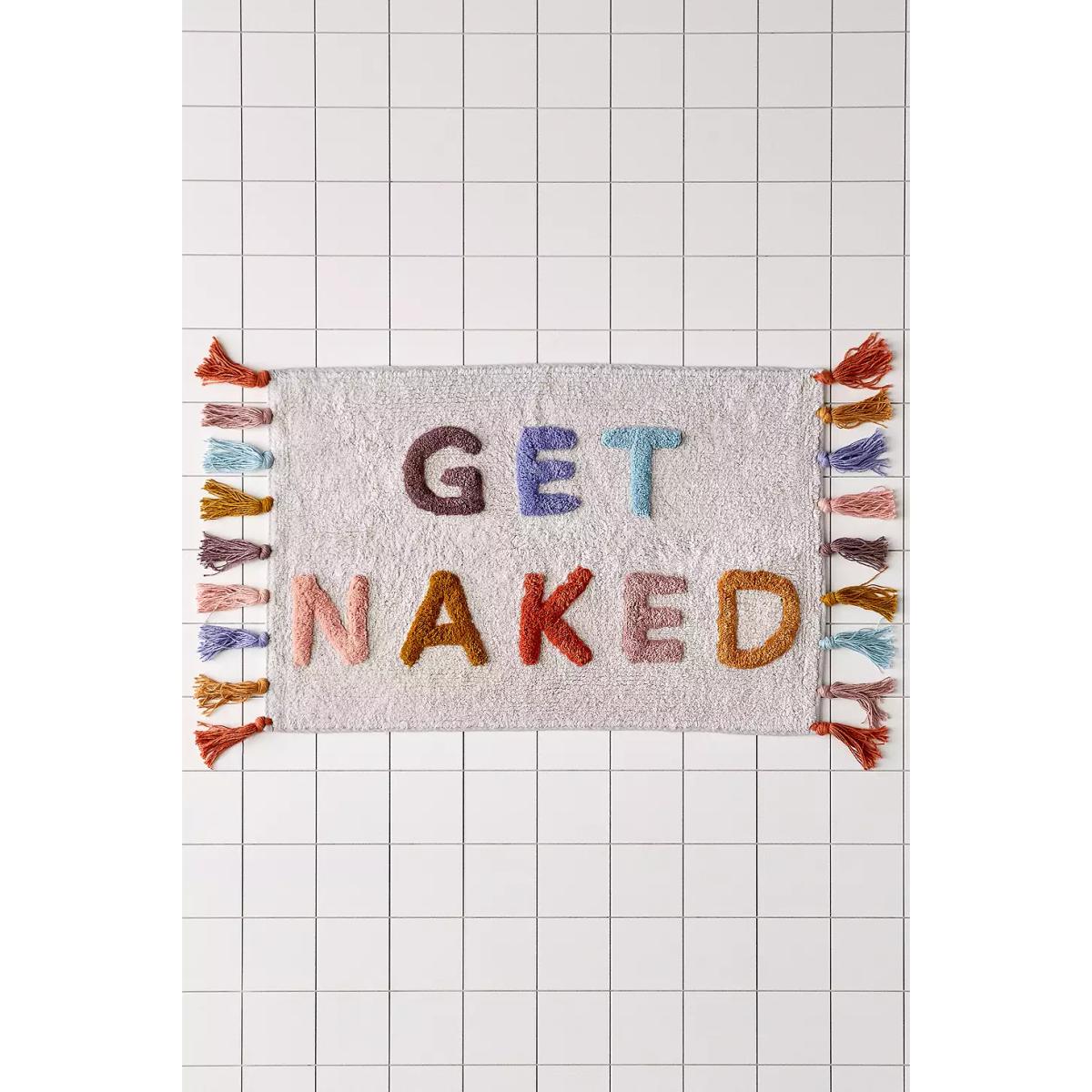 Multi-Colour Get Naked Tassel Bath Mat - Assorted ALL at Urban Outfitters – image 3