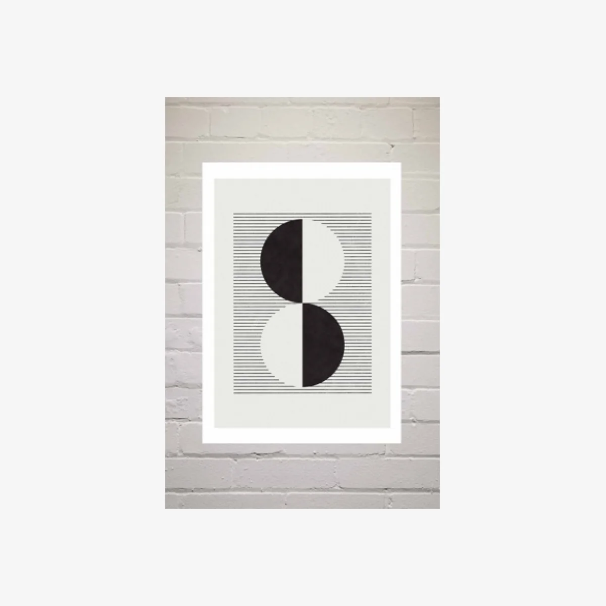 Crayon Stationery Abstract Circles Wall Art Print - Assorted 1 at Urban Outfitters