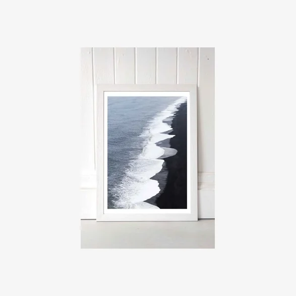 Honeymoon Hotel The Warmest Blue Wall Art Print - White UK 3 at Urban Outfitters