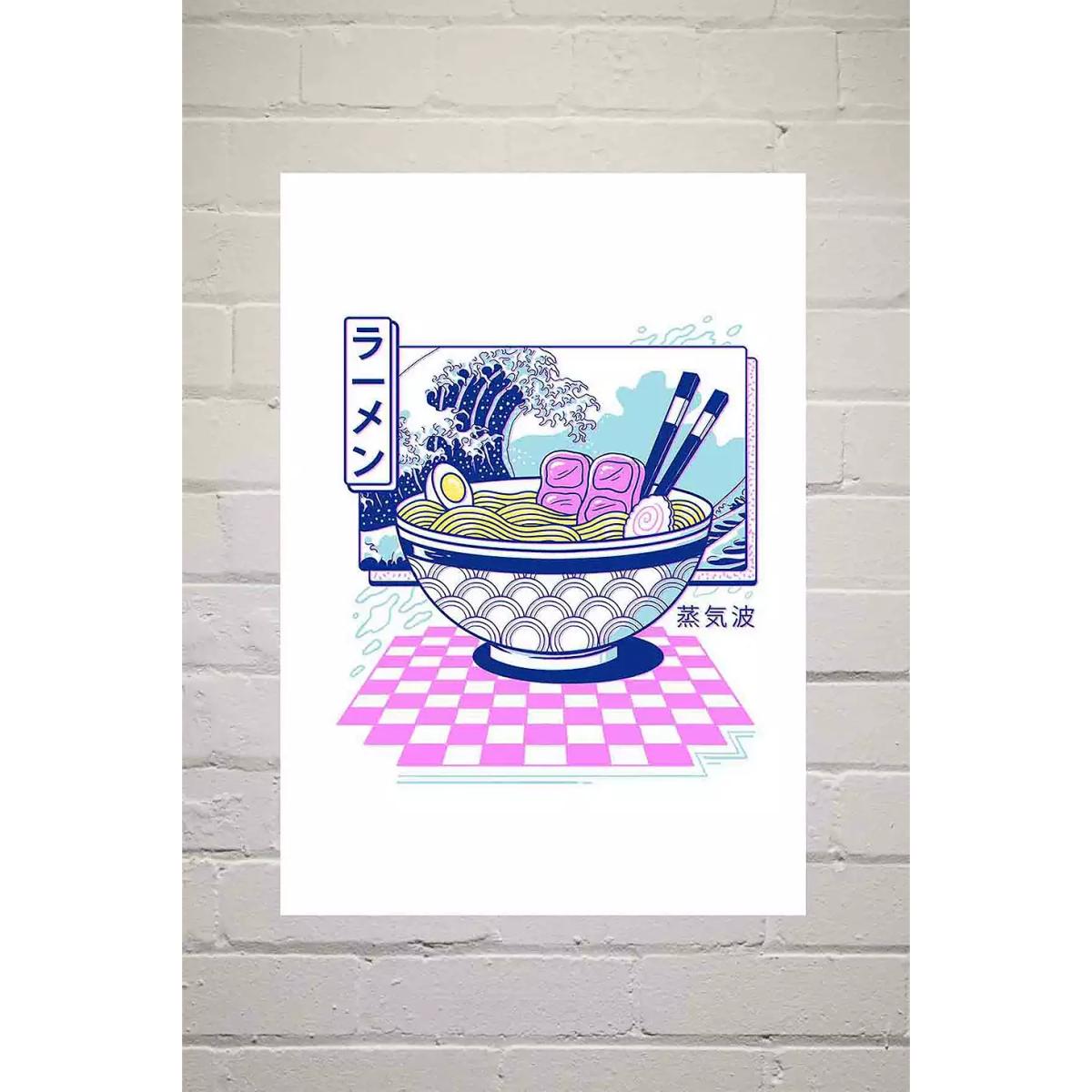 Vincent Trinidad Vaporwave Ramen Wall Art Print - Assorted 2 at Urban Outfitters – image 2