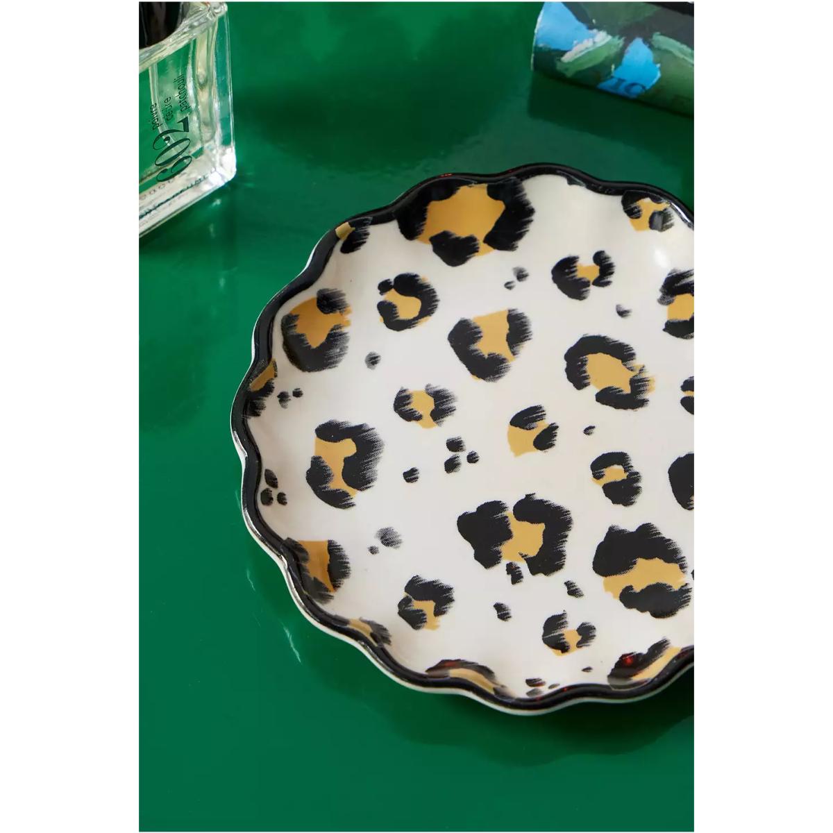 Urban Outfitters Leopard Print Trinket Tray ALL – image 4