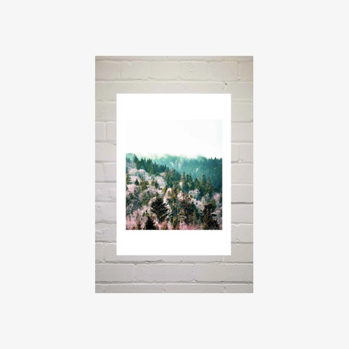 83 Oranges New Dawn Wall Art Print - Assorted UK 3 at Urban Outfitters