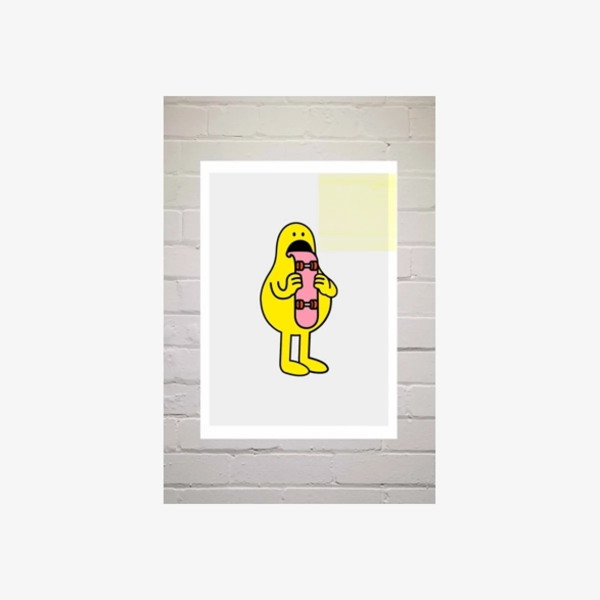 AYEYOKP Skater Blob Wall Art Print - Assorted 2 at Urban Outfitters