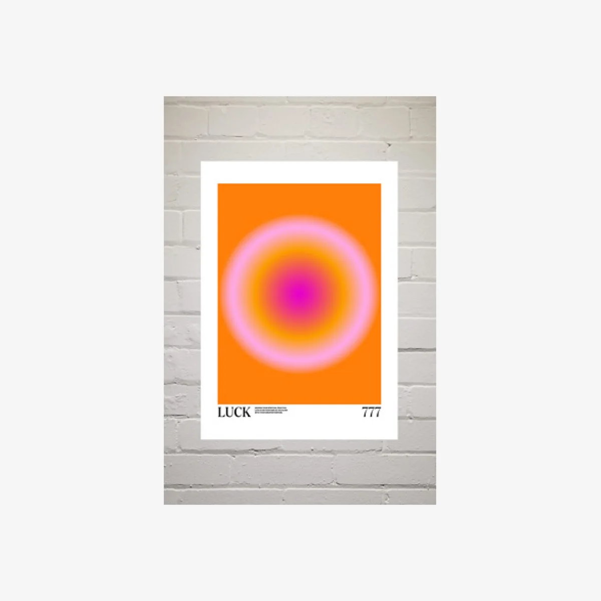 Luck Wall Art Print - Assorted 1 at Urban Outfitters