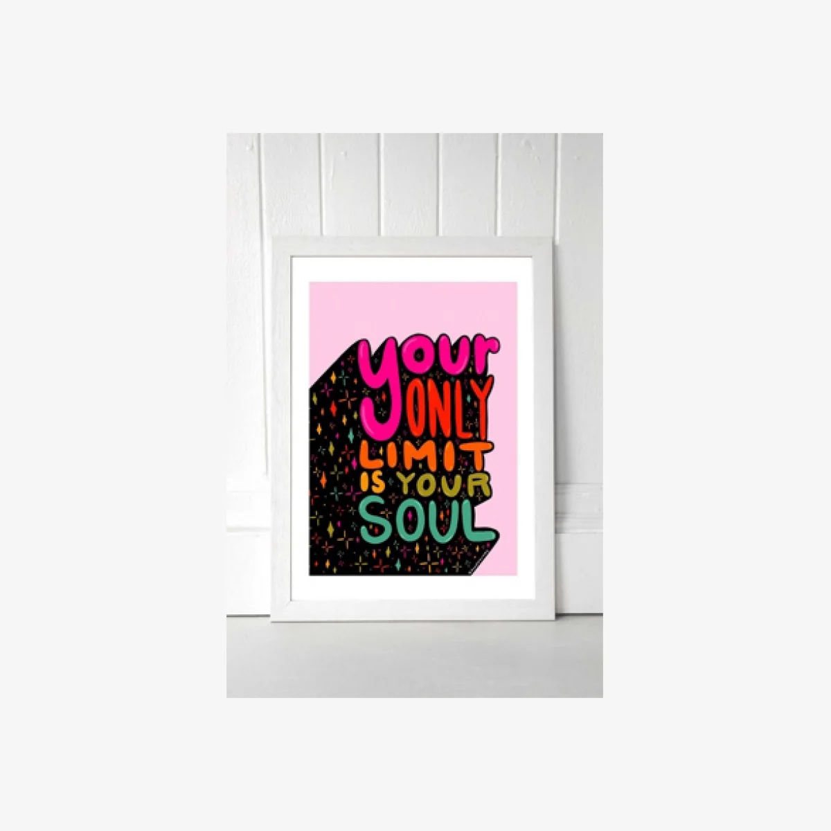 Doodle By Meg Soul Quote Wall Art Print - White 1 at Urban Outfitters