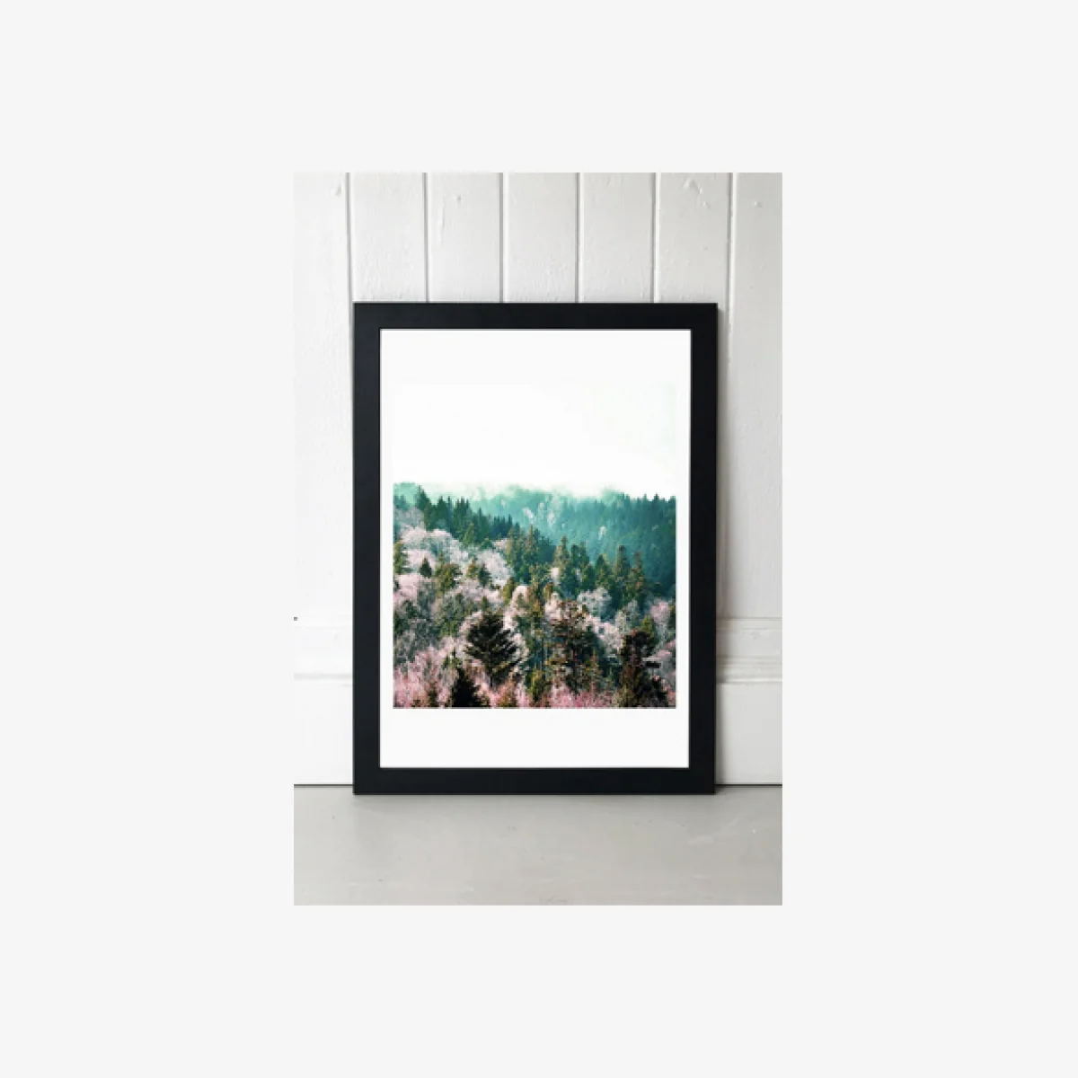 83 Oranges New Dawn Wall Art Print - Black 2 at Urban Outfitters