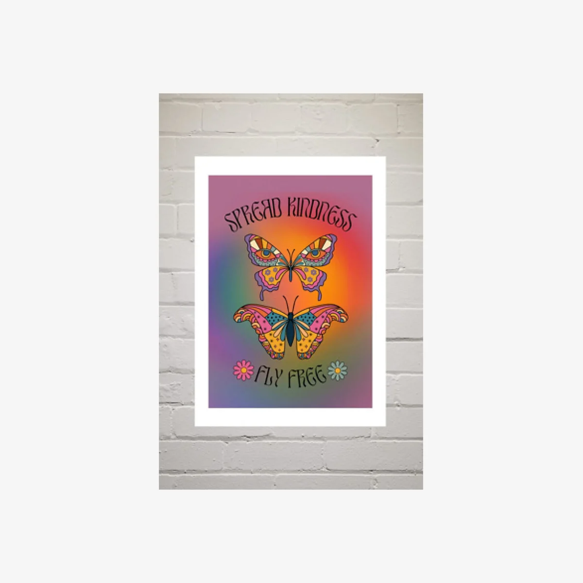 Spread Kindness Wall Art Print - Assorted 2 at Urban Outfitters