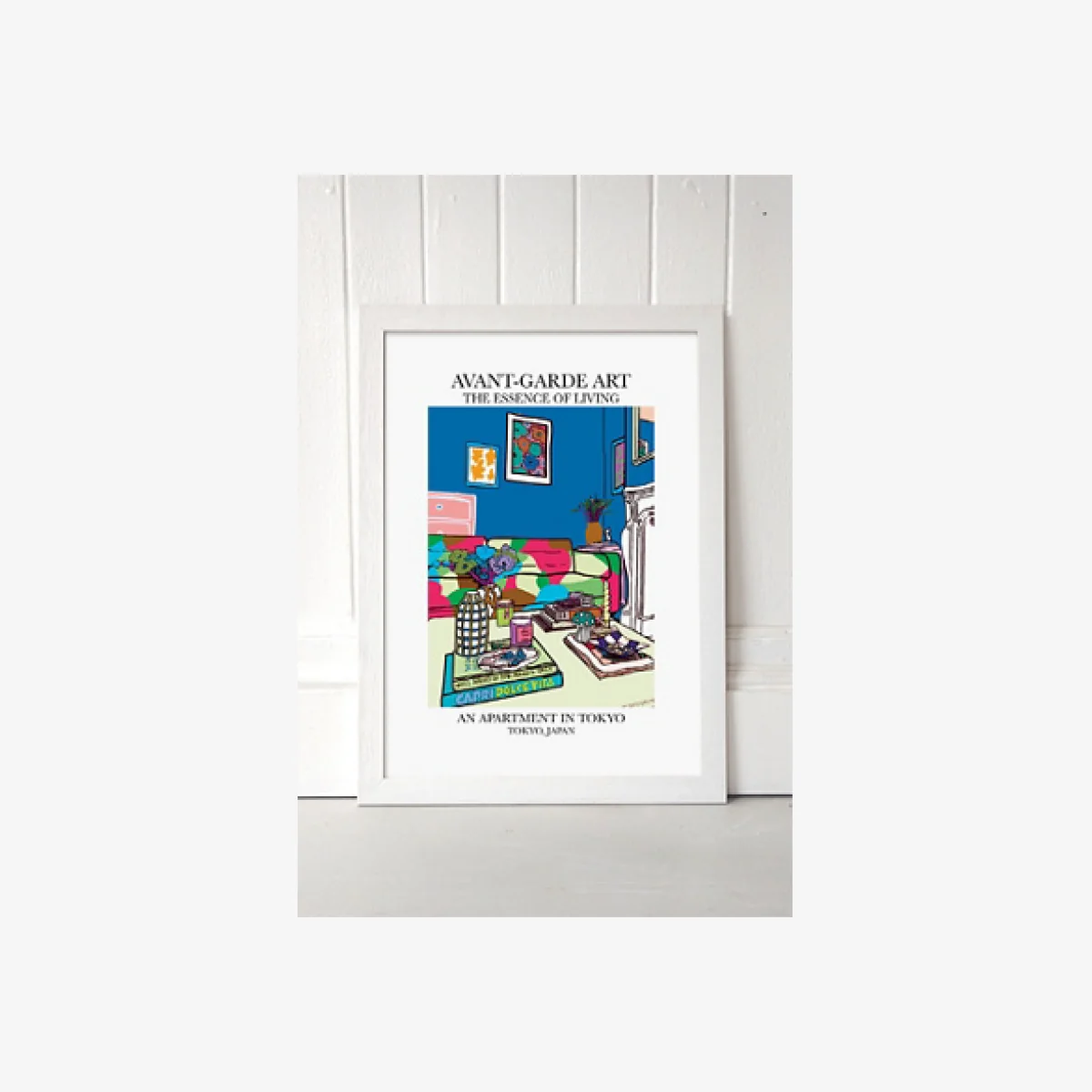 blanchouse Tokyo Wall Art Print - White 2 at Urban Outfitters