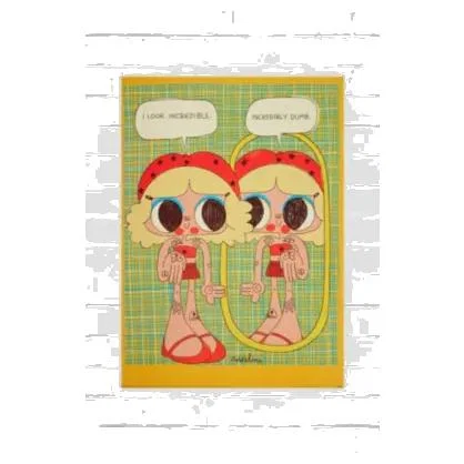 Pyramid International THE BURGERBABIE I Look Incredible 30x40 Wall Art Print at Urban Outfitters – image 1