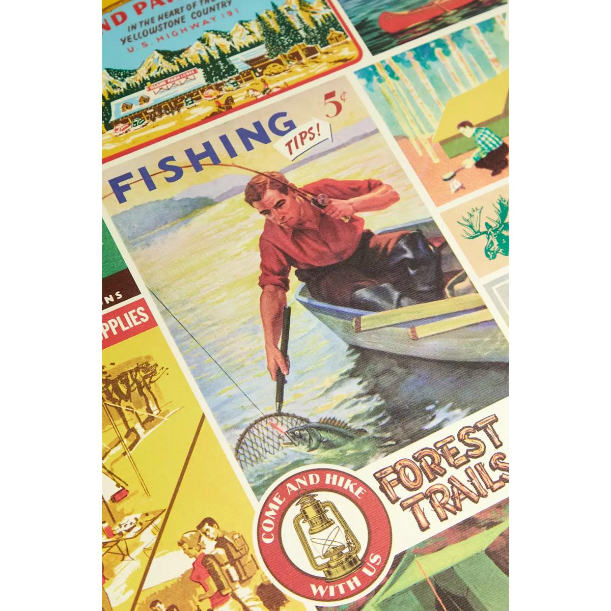 Cavallini & Co. Cavallini & Co Camping 70x50 Poster at Urban Outfitters – image 3