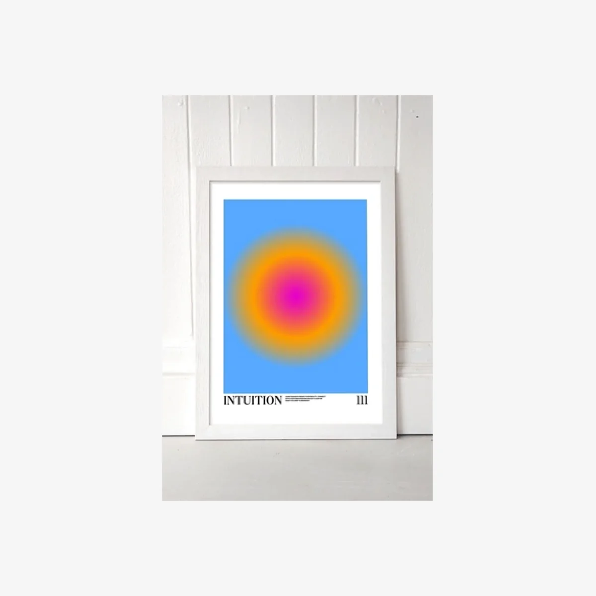 Intuition Wall Art Print - White UK 3 at Urban Outfitters