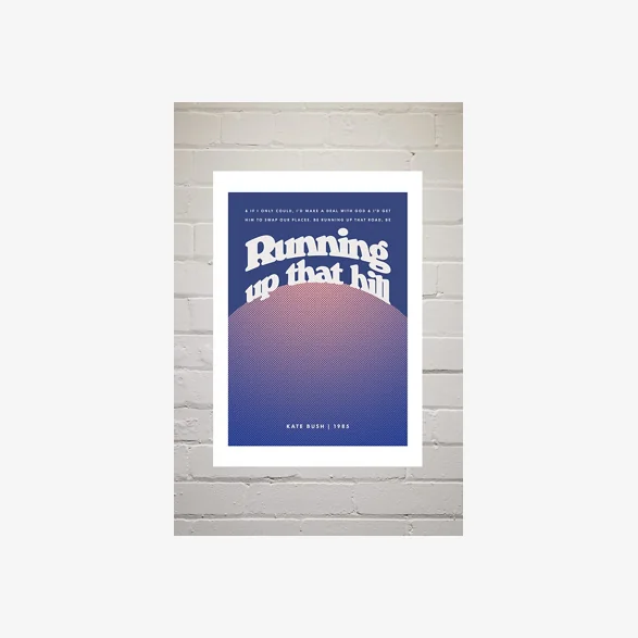 Up That Hill Wall Art Print - Assorted 2 at Urban Outfitters
