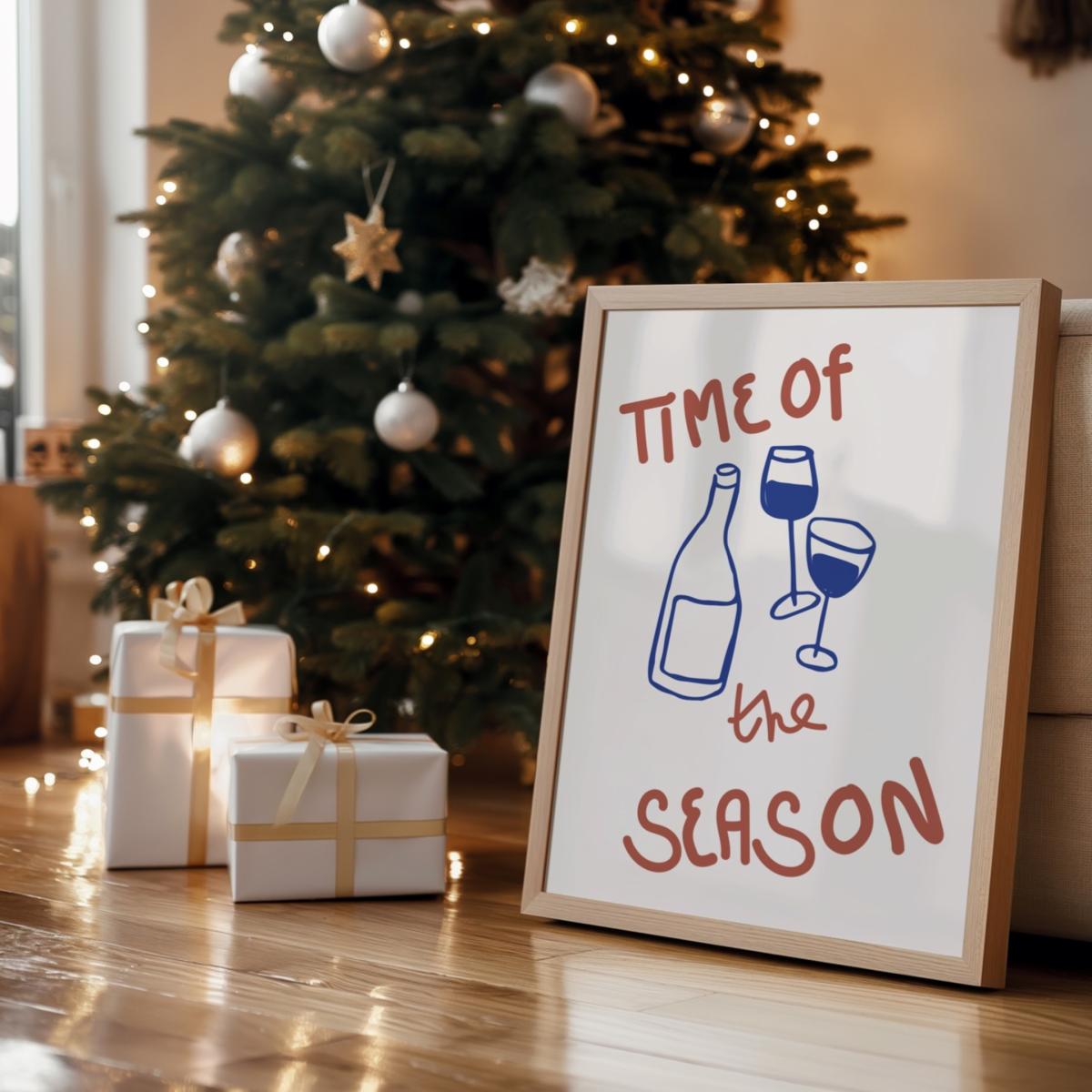 Brown / Blue Time Of The Season Retro Music Giclée Art Print A3 | A4 | 210 X 297Mm | Fanclub – image 5