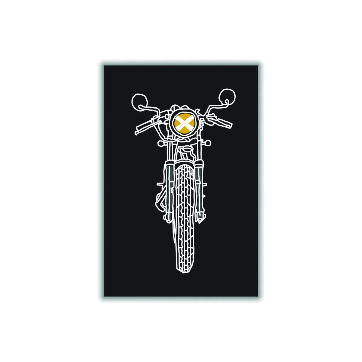 Grey Wanna Go For A Ride? A1 594 X 841Mm Stanley Print House – image 1