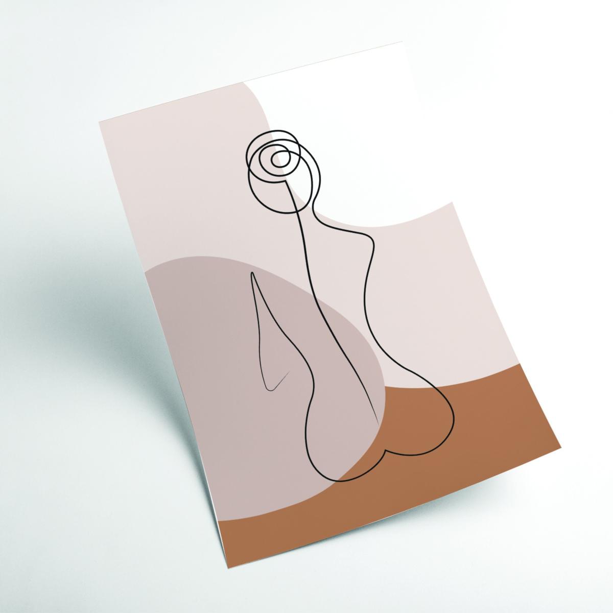 Rose Gold Female Figure Iii Extra Large Stanley Print House – image 2