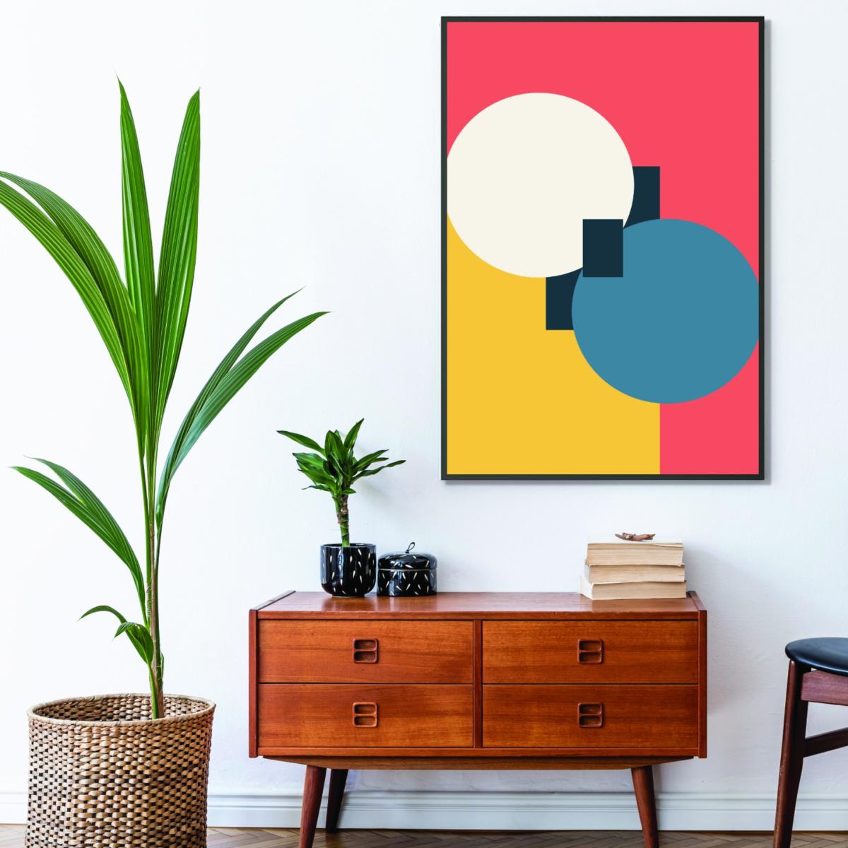 Abstract Geometric Fun #1 A4 210 X 297Mm Stanley Print House – image 3