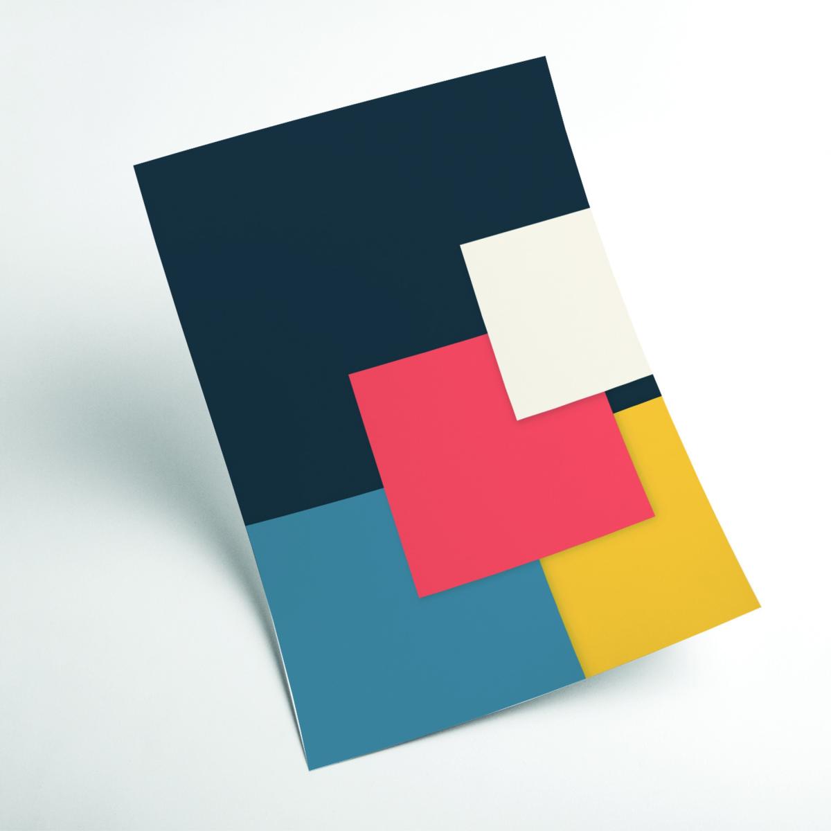 Bright Geometric Series #1 Small Stanley Print House – image 2