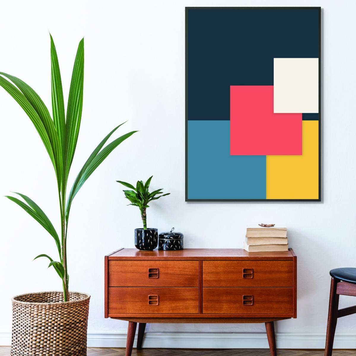 Bright Geometric Series #1 Small Stanley Print House – image 3