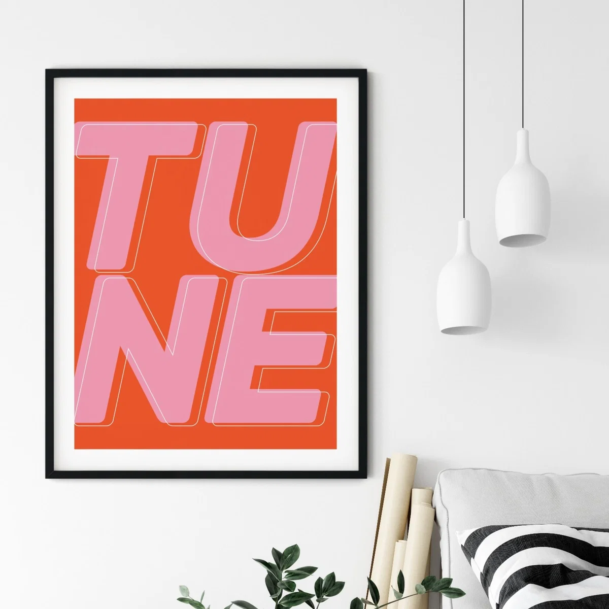 Pink / Purple Tune Art Print A3 297 X 420Mm The Native State – image 2