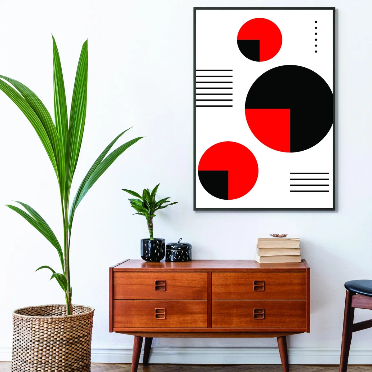 Red & Black Circles Small Stanley Print House – image 3