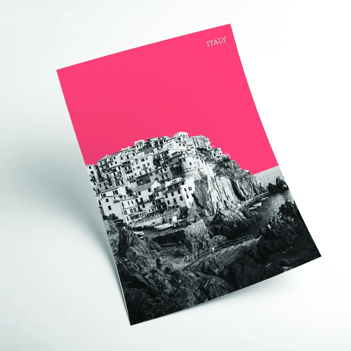 Halftone Italy Red A2 420 X 594Mm Stanley Print House – image 2