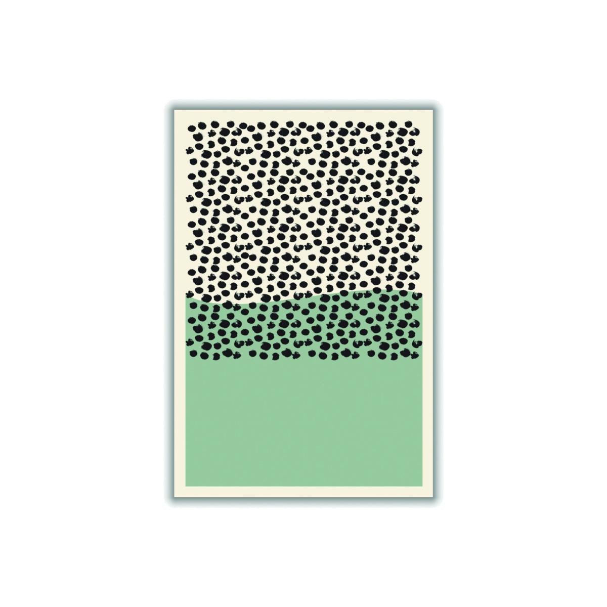 Green Midcentury Extra Large Stanley Print House – image 1