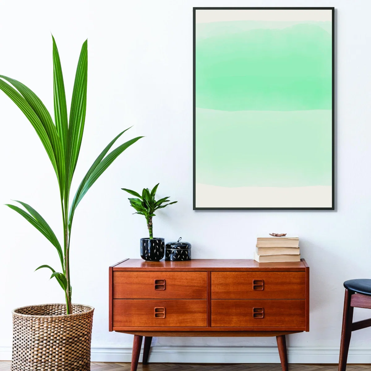Light Green Watercolor Series #4 Large Stanley Print House – image 3