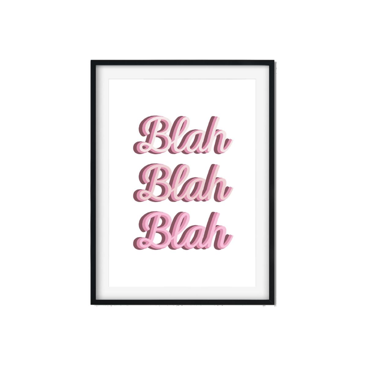 Blah Blah Blah A3 297 X 420Mm The Native State – image 1