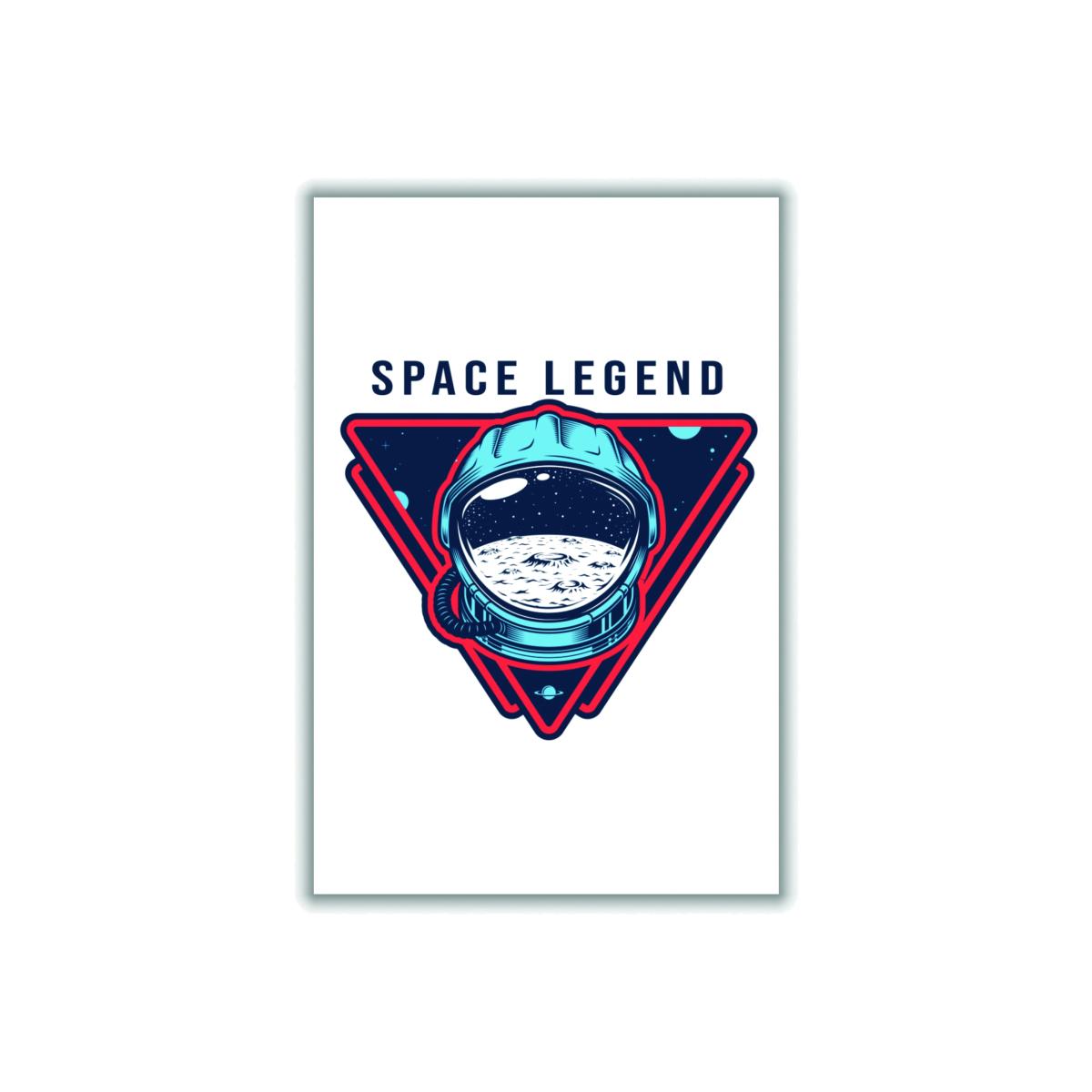 Blue Space Legend A3 297 X 420Mm Stanley Print House – image 1