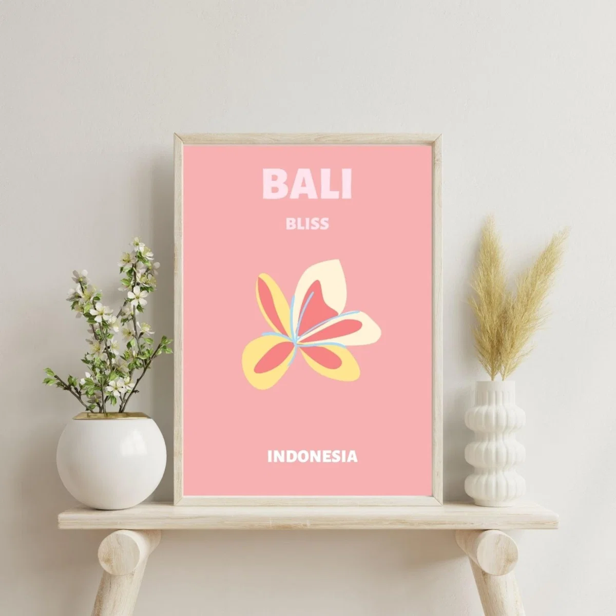 Bali Bliss Flower Poster | Artchi – image 2