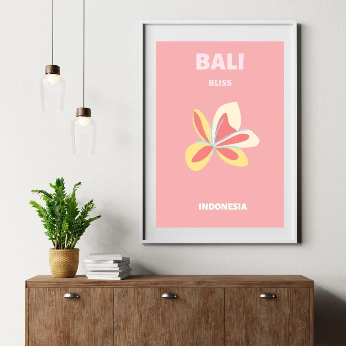Bali Bliss Flower Poster | Artchi – image 4