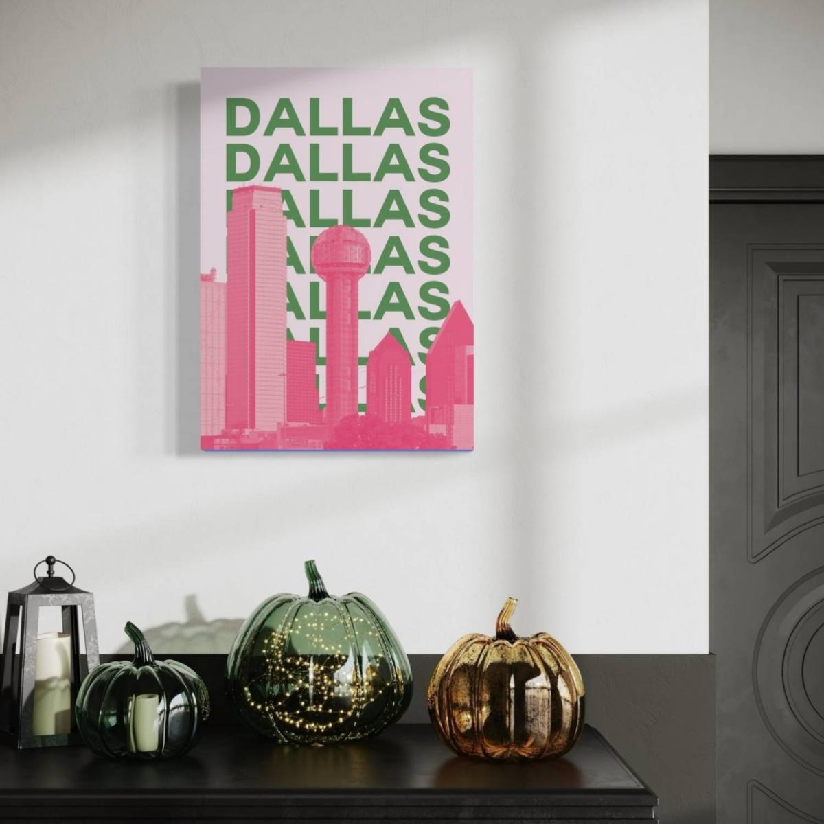 Dallas Wall Poster | A1 Us | 22 X 34" | Artchi – image 2