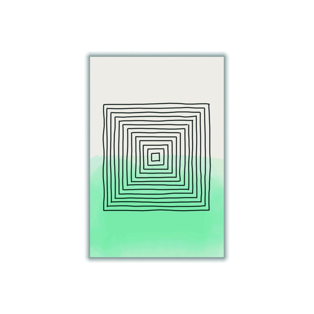 Light Green Watercolor Shapes #2 Xxs Stanley Print House – image 1